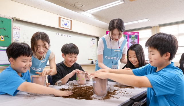 청정학교 교실숲